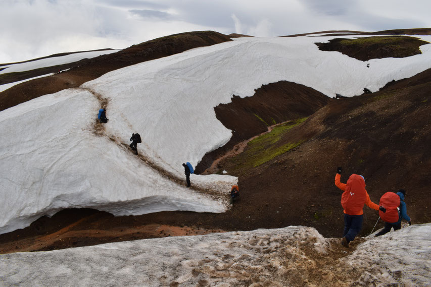 Laugavegur in June