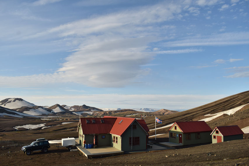 Hrafntinnusker, Laugavegur