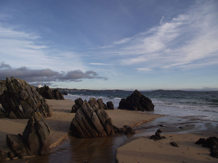 Singing Sands, Isle of Islay, Inner Hebrides, Scotland.