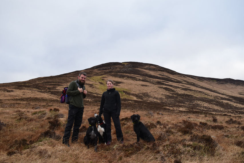 Beinn Bheigier, hiking on Islay, Scotland