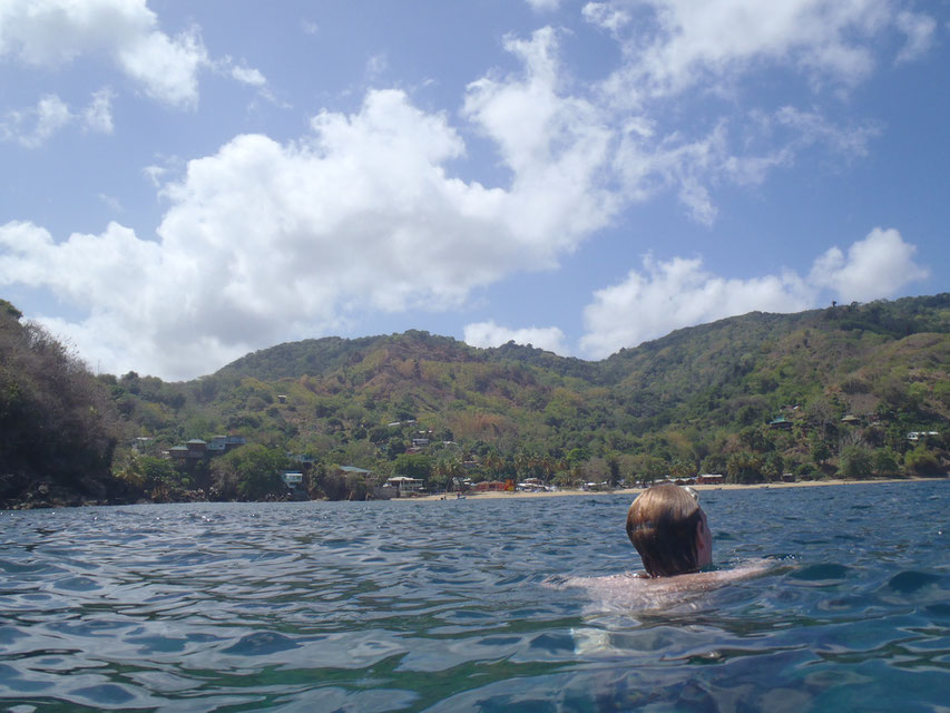 Swimming, Castara, Tobago