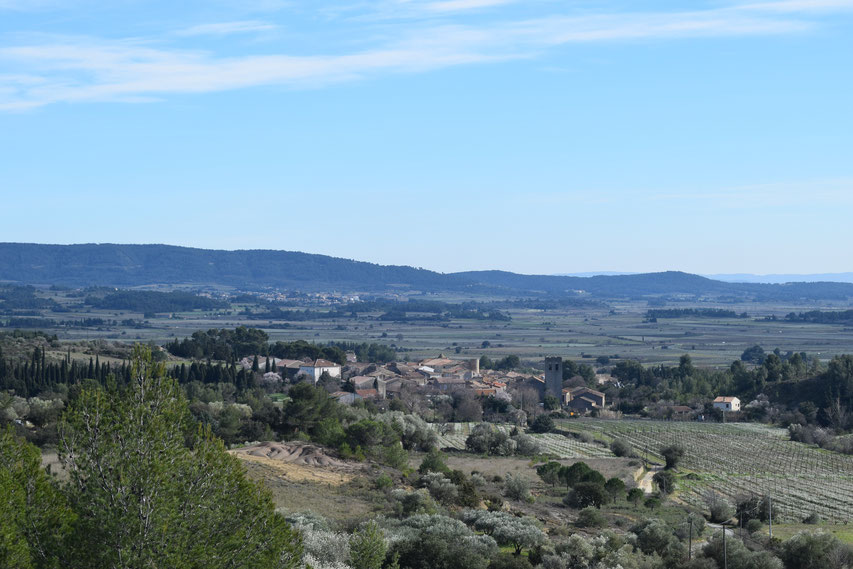 Just one of many tiny villages in the countryside.