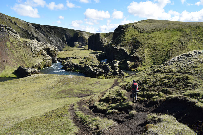 Strútsstígur hiking path