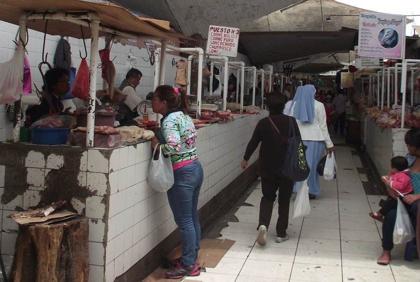 Chiclayo meat market