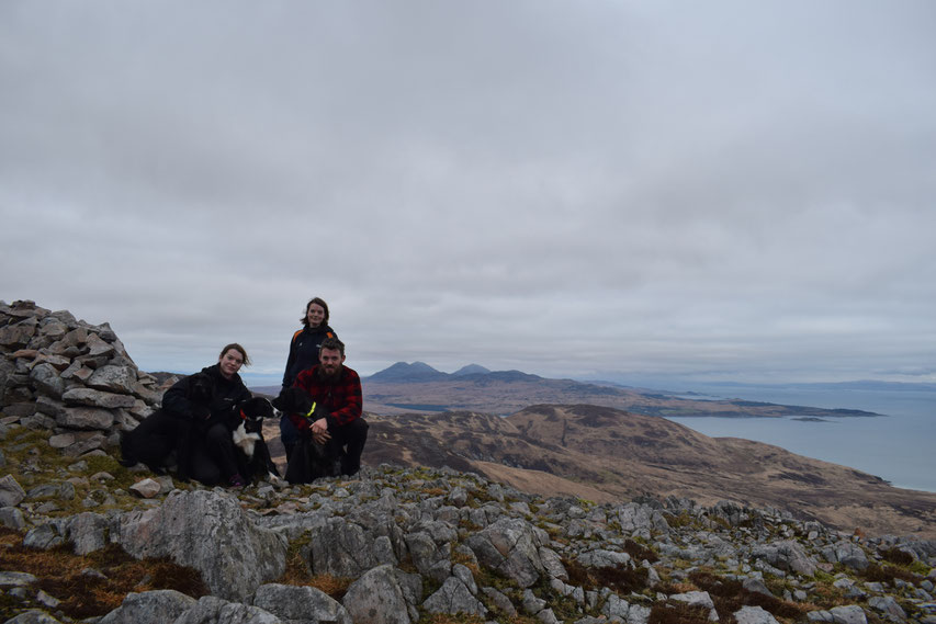 Beinn Bheigier, hiking on Islay, Scotland