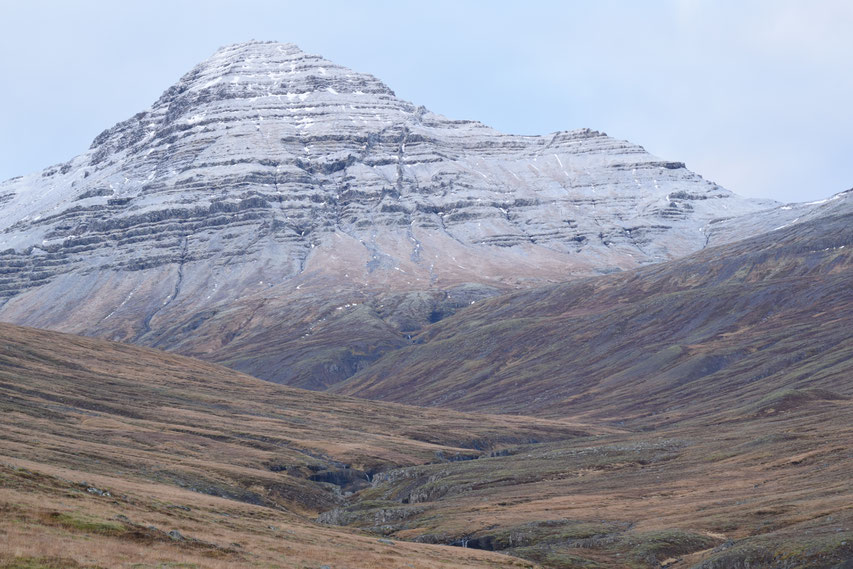 hiking in the East Fjords, Iceland