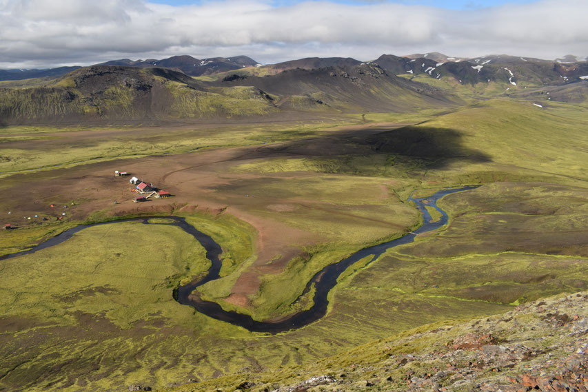 Álftavatn, Laugavegur 