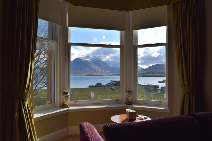 Raasay House, view