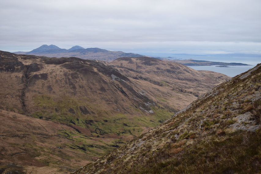 Beinn Bheigier, hiking on Islay, Scotland