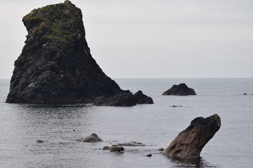 rocks, Lower Killeyan beach, The Oa, Islay