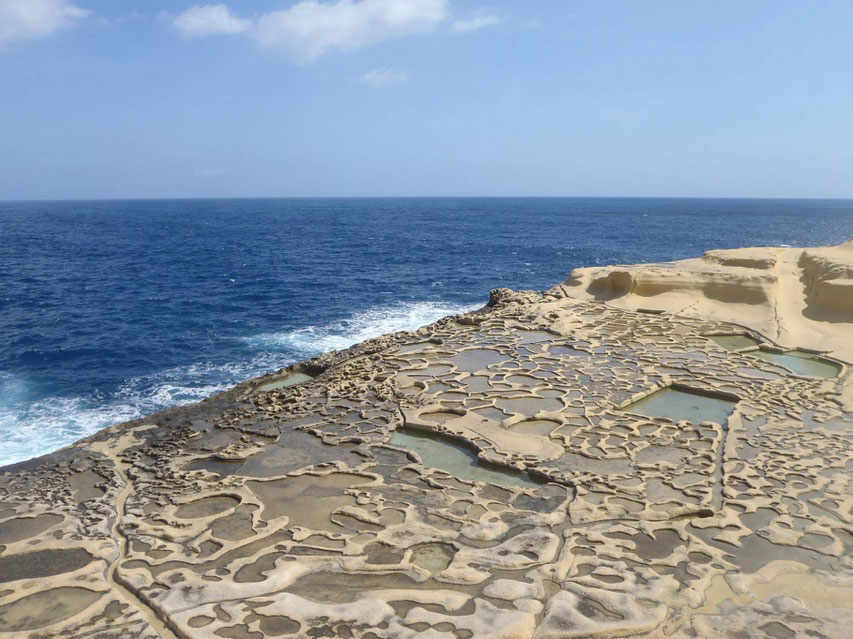 Salt Pans, Gozo, Malta