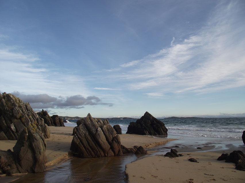 Singing Sands, Isle of Islay, Inner Hebrides, Scotland.