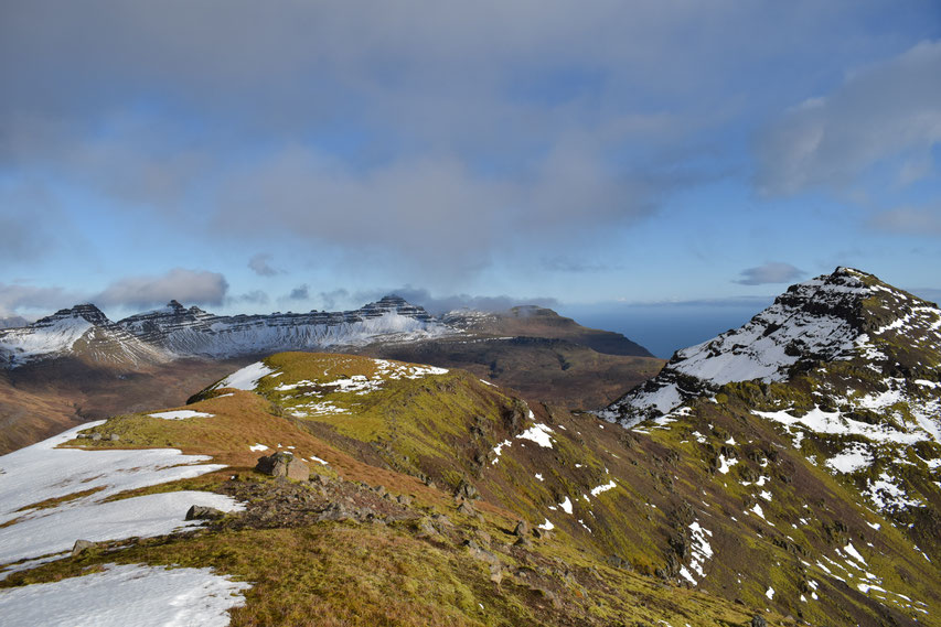 hiking, East Fjords Iceland