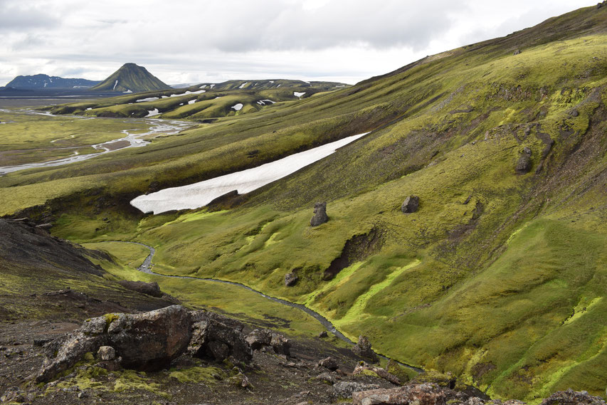 Strútsstígur hiking path - Strútskali