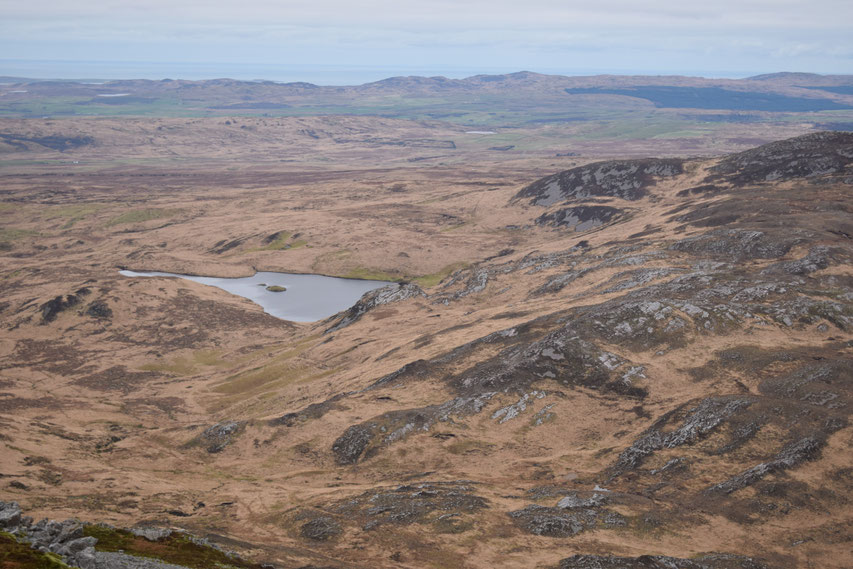 Beinn Bheigier, hiking on Islay, Scotland