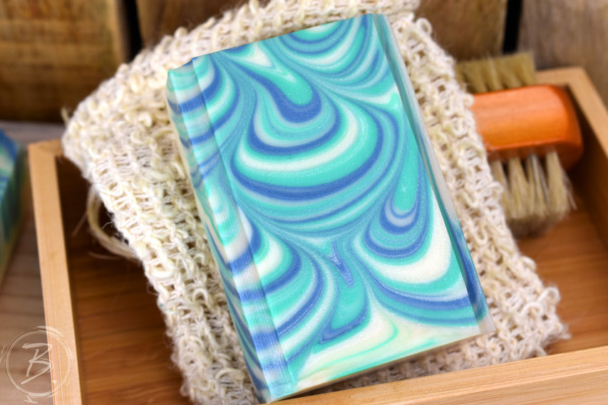 B.nature I Handmade Soap The Glittering Peacock