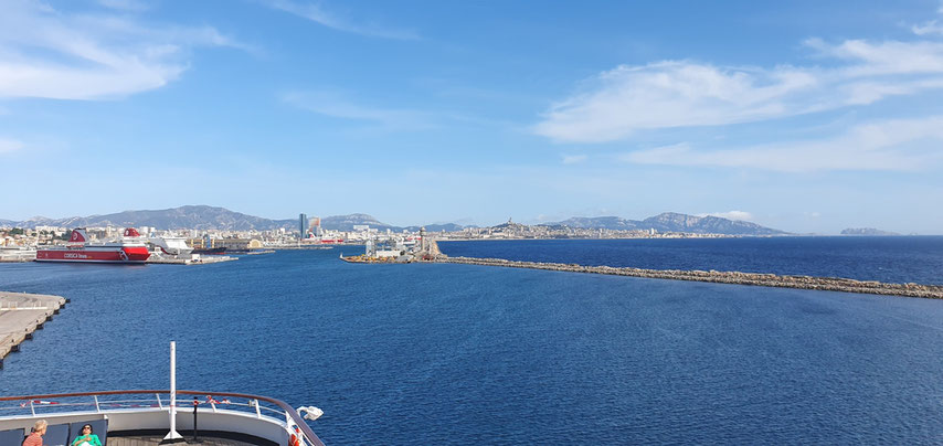 Blick auf Marseille