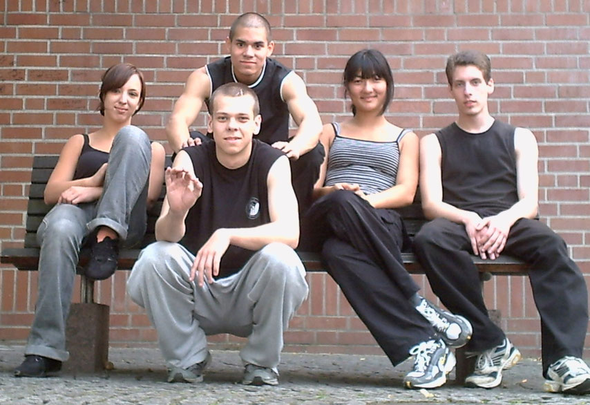 Dezember 2007, CentrO, Oberhausen, Sina, Lisa, Anton, ShaO & Cikey
