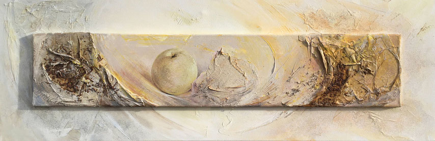 Nashi - Acryl auf Leinwand (Bild auf dem Bild) - Heidemarie Franz ©