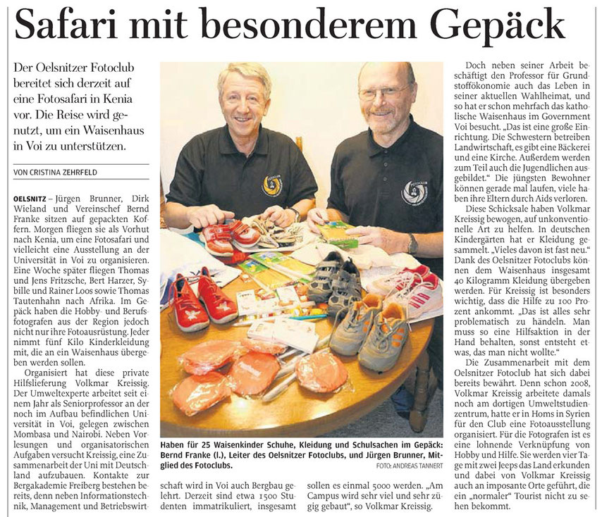 Freie Presse Stollberg 16.01.2014