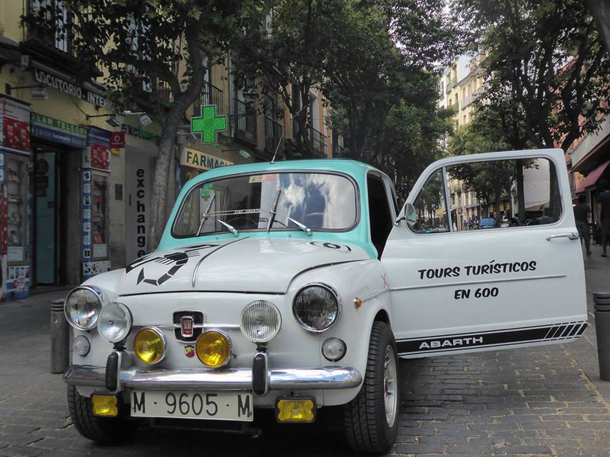 Abarth 600 tour Madrid