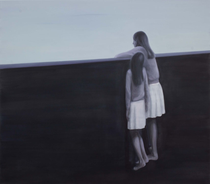 indifferent 1 140x160cm 2016 oil on canvas