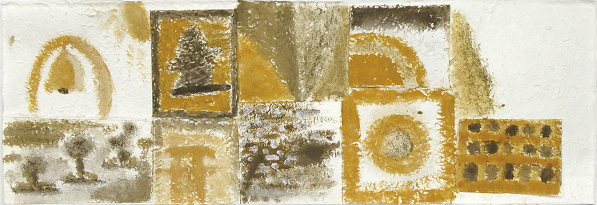 《みらい》　28×80cm　３年生　Mさん