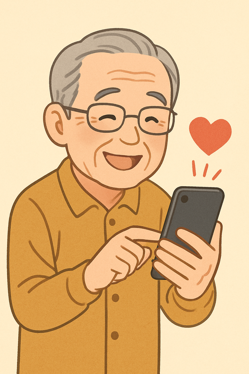 高齢者スマホ活用