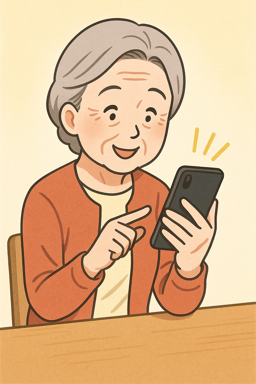 高齢者スマホ活用