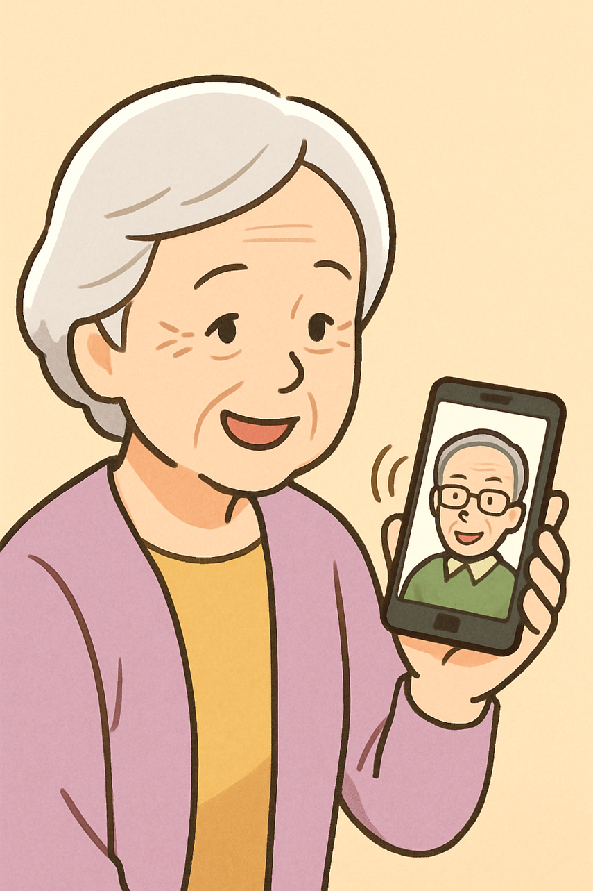 高齢者スマホ活用