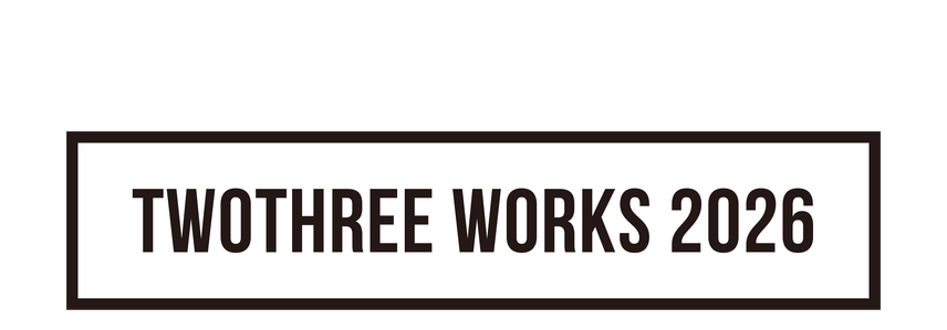 TwoThreeのホームページ