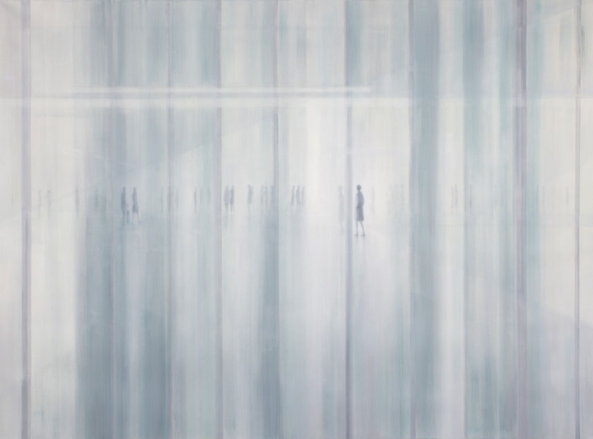 Hallway-170x230cm-2020 oil on canvas