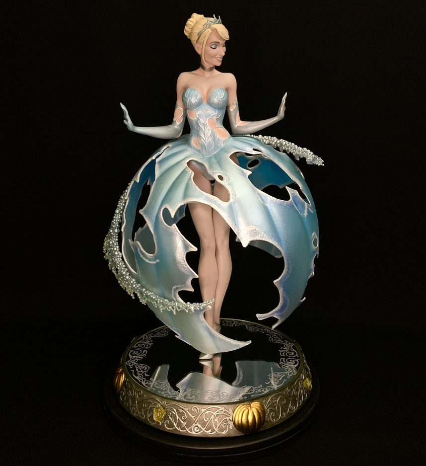 Cinderella J. Scott Campbell Fairytale Fantasies Collection Aschenputtel Statue Sideshow SS200550