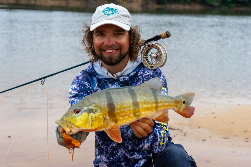 Peacock Bass Colombia fishing flyfishing popper