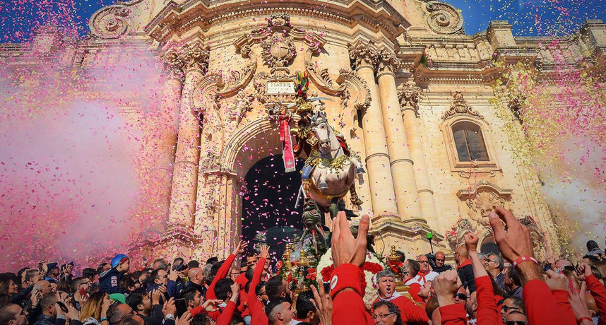 Festa di San Giorgio a Modica, Ragusa (foto LaSicilia.it)