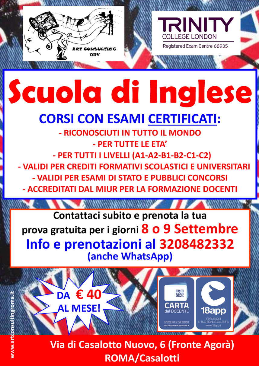 Da quest'anno grande NOVITÀ! Le lezioni saranno anche on-line!