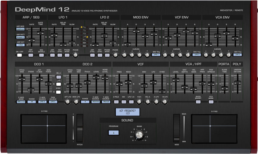 Behringer DeepMind 12 Editor and Controller, VST and Standalone