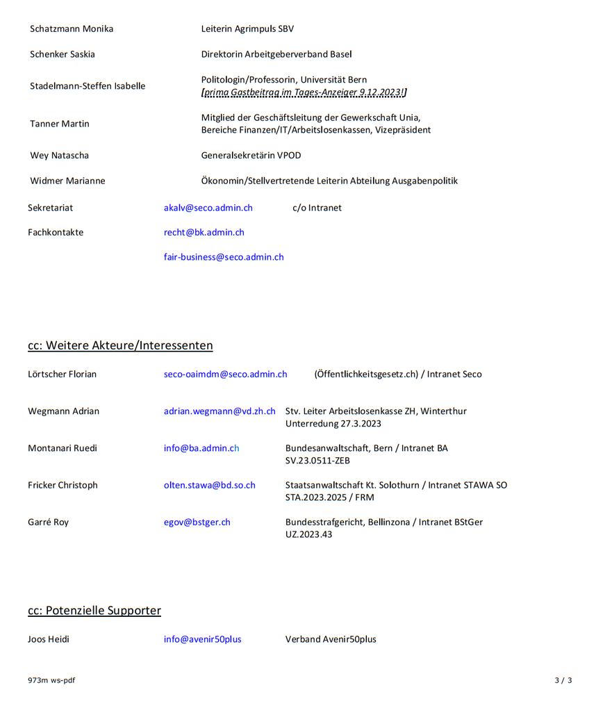 Gestravt - Kein RAV in Bluff: bitte PETITION unterzeichnen!