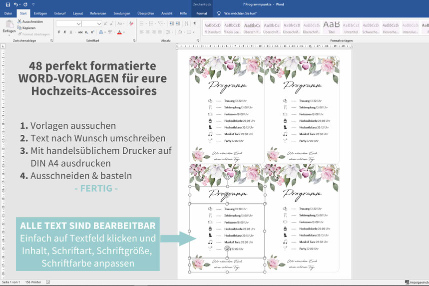 Rose Basic Set Accessoires Diy Shop Blog Downloaden Drucken Glucklich Sein