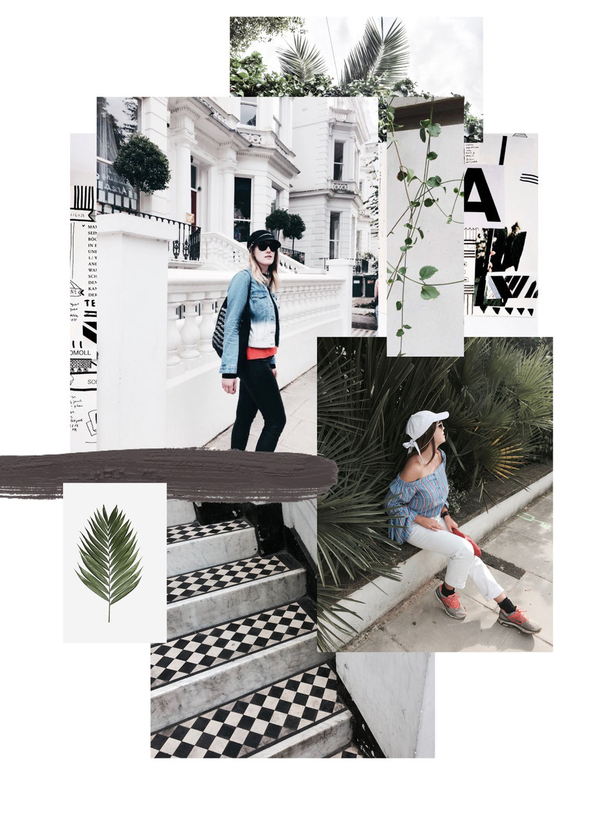 Collage made of visual London material from last week. Love this city! Pictures are from Nottinghill.