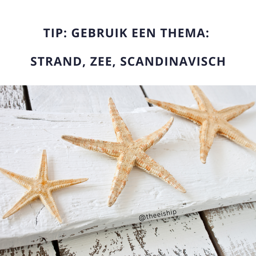 Tips voor het dekken van een minimalistische feesttafel by Thee is Hip!