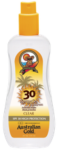 Spraygel zonder bronzer SPF Outdoor Australian Gold Zonnebank creme bronzer zoncosmetica DHA cosmetisch natuurlijk