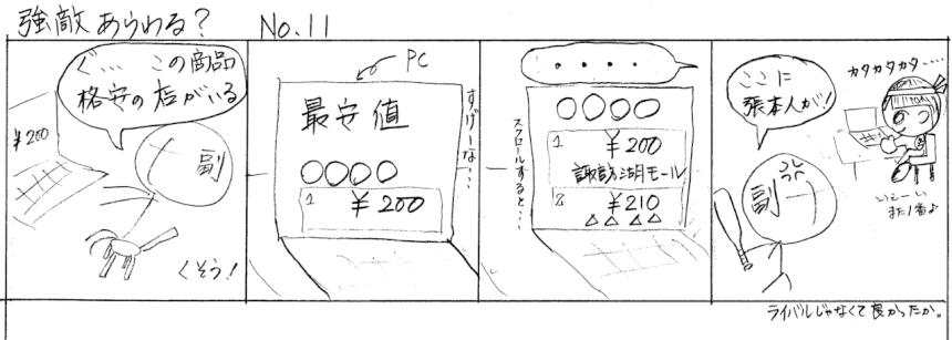 強敵あらわる？　No.11