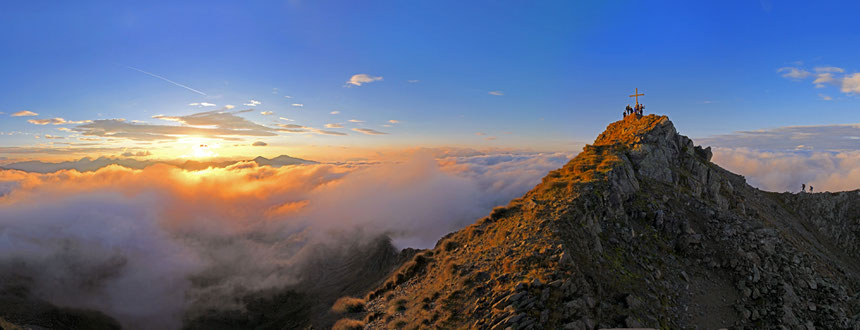 Sonnenaufgang 2014 zwischen auf dem Weg zum Eisatz