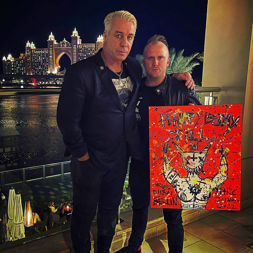 HAPPY NEW YEAR!!! HAPPY BIRTHDAY TILL LINDEMANN! This is just a little prepresent, untill the big one is ready! Photo by Danny Uhlmann, Dubai 2022
