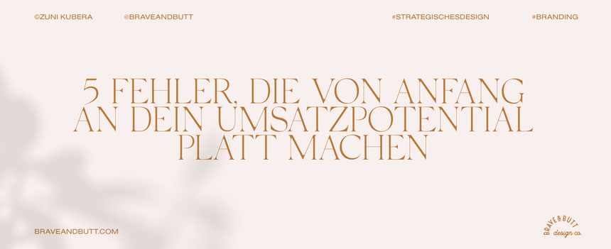 Personal Branding: 5 Fehler die von Anfang an deinen Umsatz kaputt machen! Mehr Umsatz & Erfolg