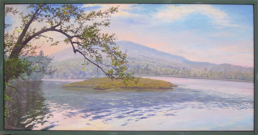 North Lake, Catskills, NY, 24x 48"