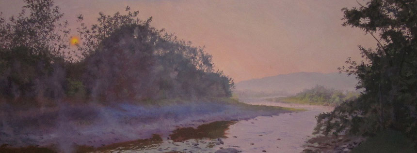 Morning Mists 19 x 48"