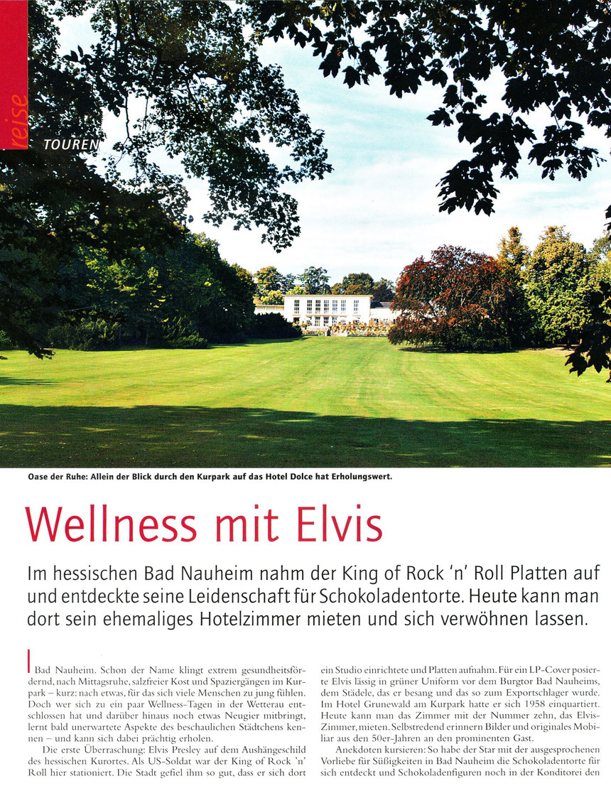 Bad Nauheim: Wellness mit Elvis