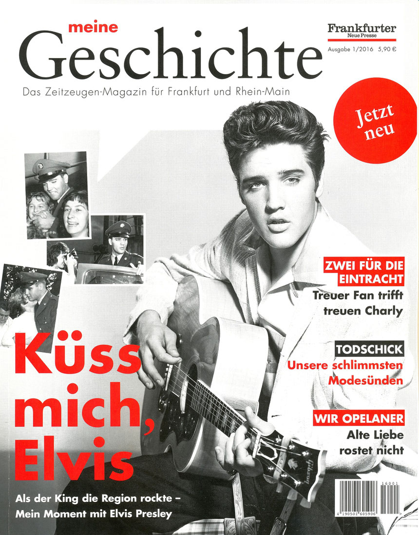 Frankfurter Neue Presse 1/2016 "meine Geschichte - Das Zeitzeugen-Magazin für Frankfurt und Rhein-Main", (seit KW50 im Handel) ONLINE-MUSEUM